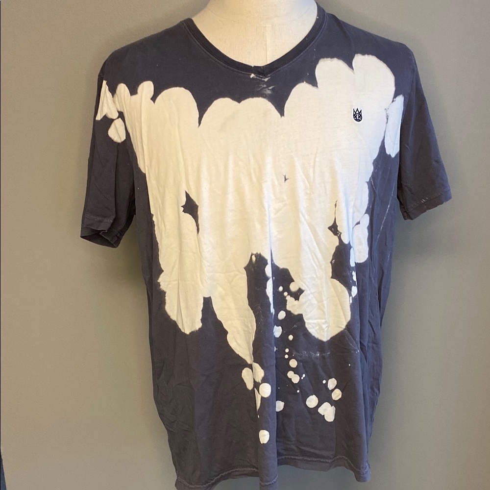 Cult of Individuality Black and White Artistic Short Sleeve Tee